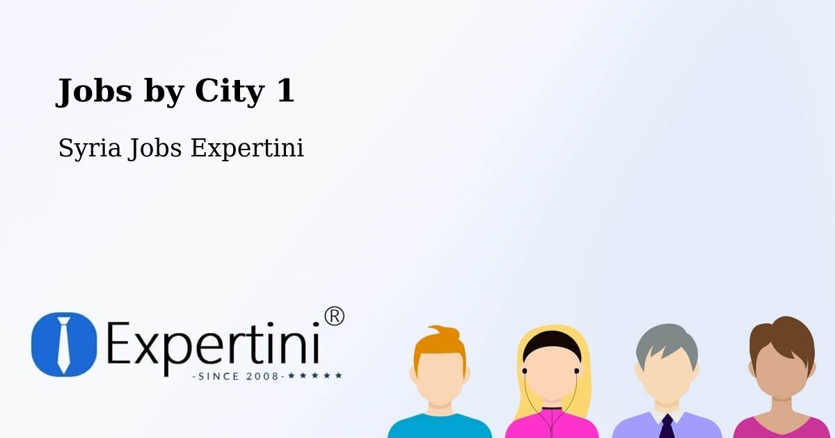 City Jobs in Syria - Expertini