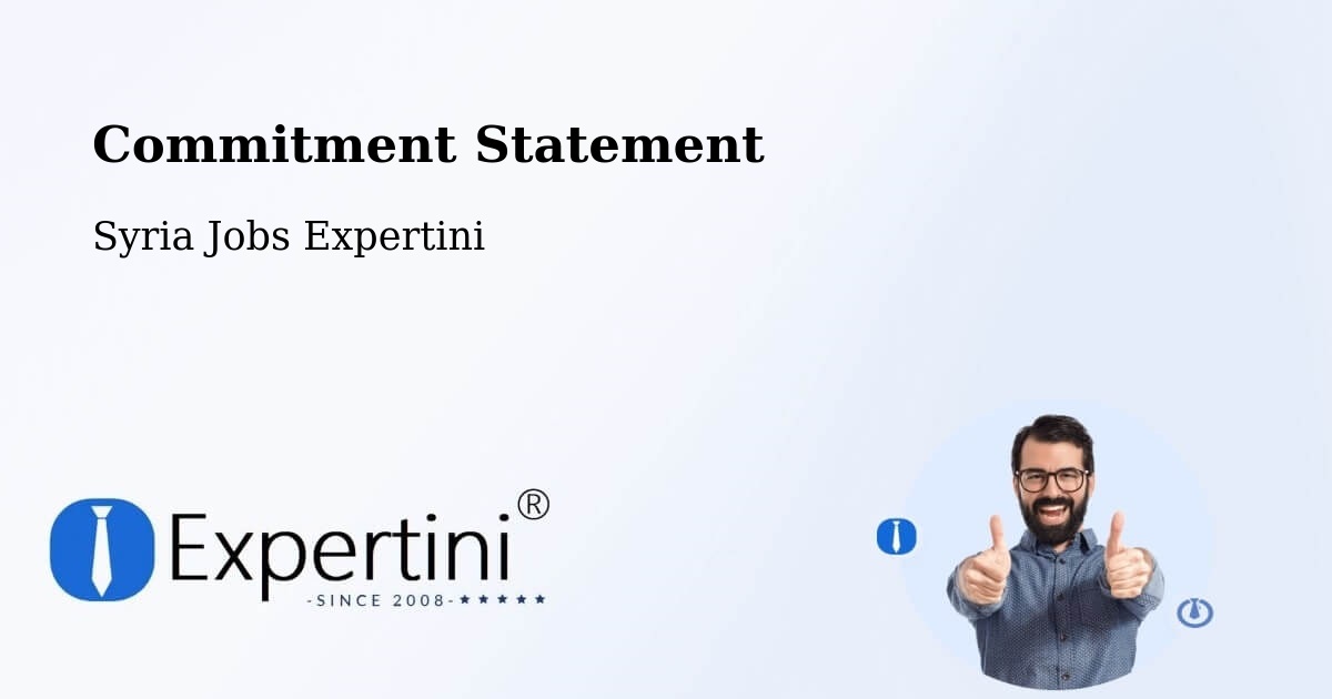 Corporate Commitment – Douma - Syria Jobs Expertini